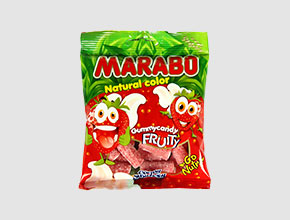 پاستیل مارابو توت فرنگی 50 گرمی