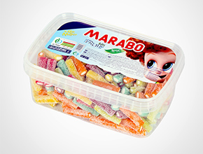 پاستیل مارابو لقمه شکری 800 گرمی